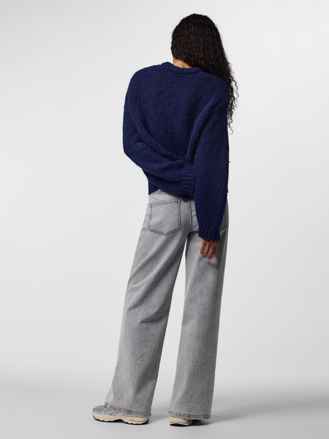 PCDORTHEA Knitted Top - Maritime Blue - VERO MODA & VILA Bergvik